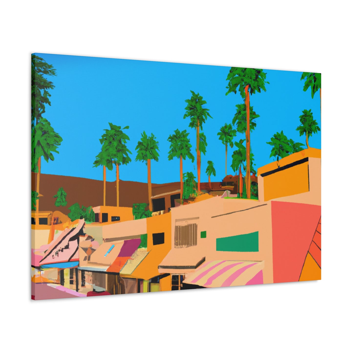 Desert Sphere- Architectural - Canvas