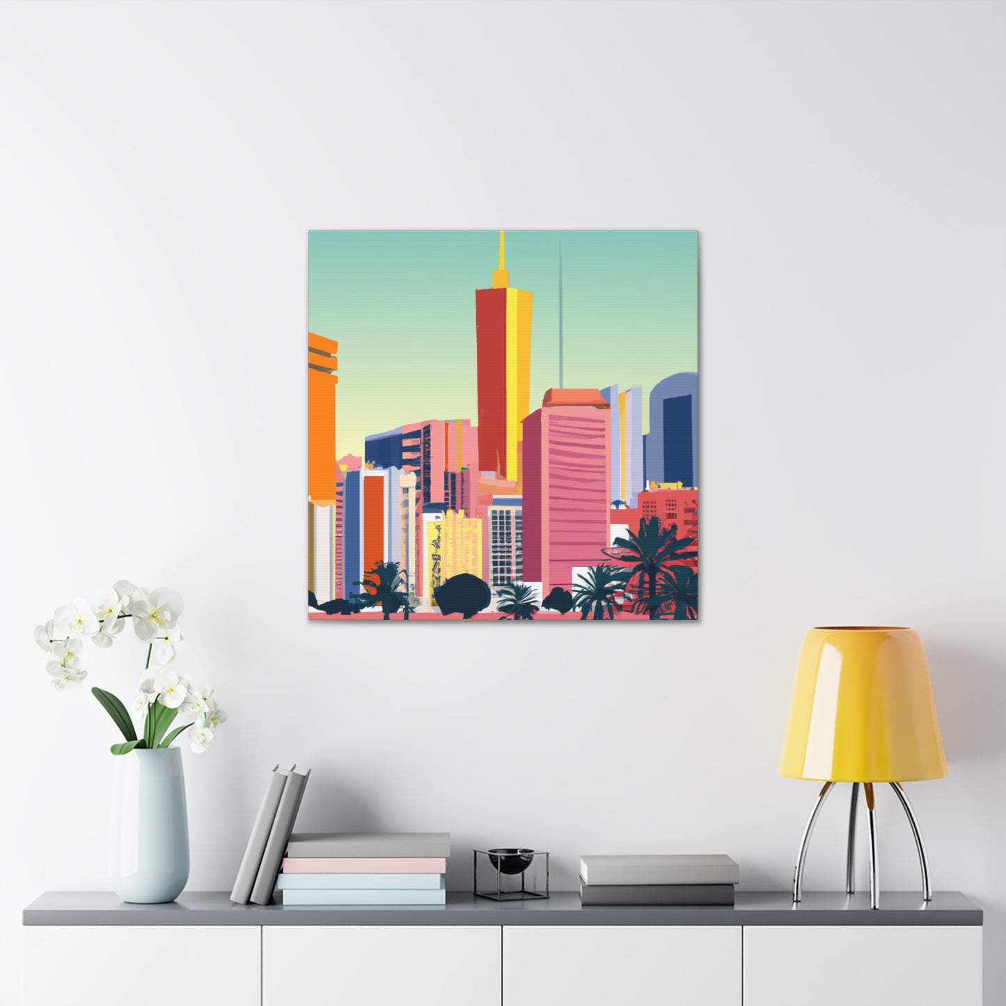 Oasis Elegance - Middle East - Canvas