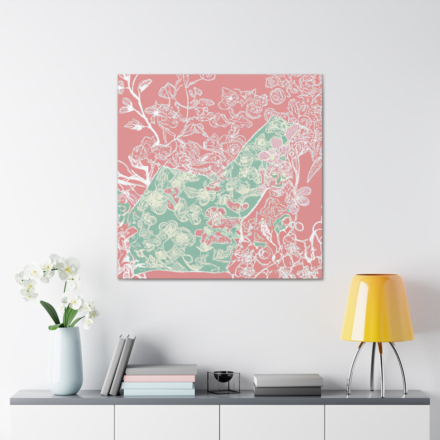 Lilacine - Floral - Canvas