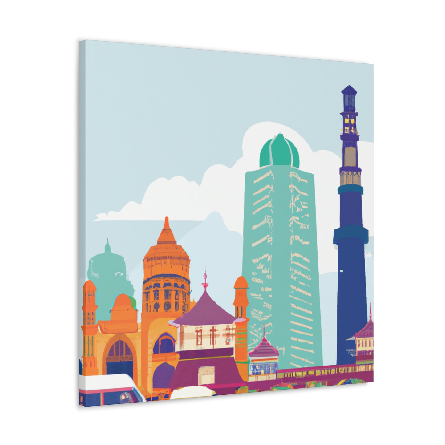Majestic Splendour - Destination India - Canvas
