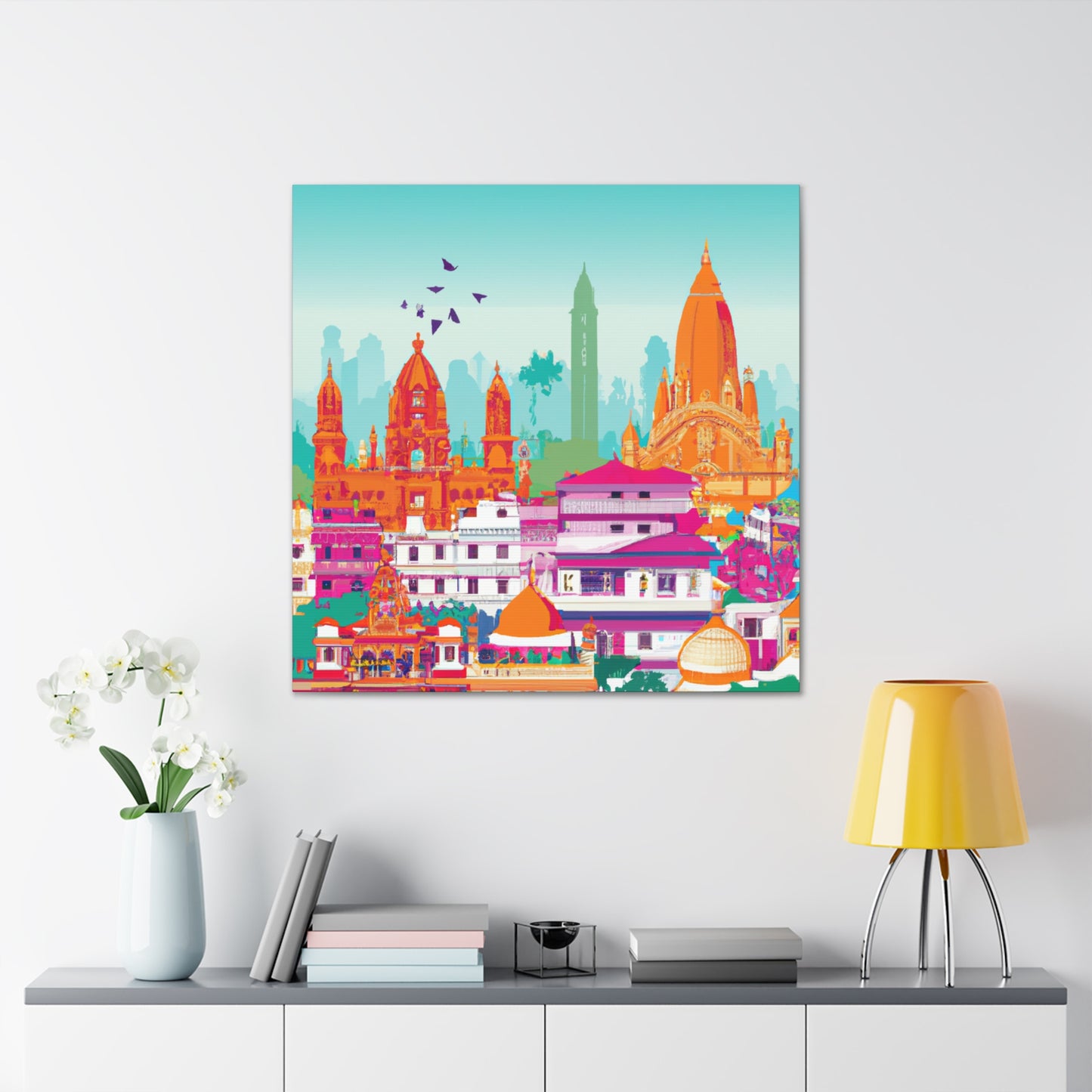 Taj Mahal - Destination India - Canvas
