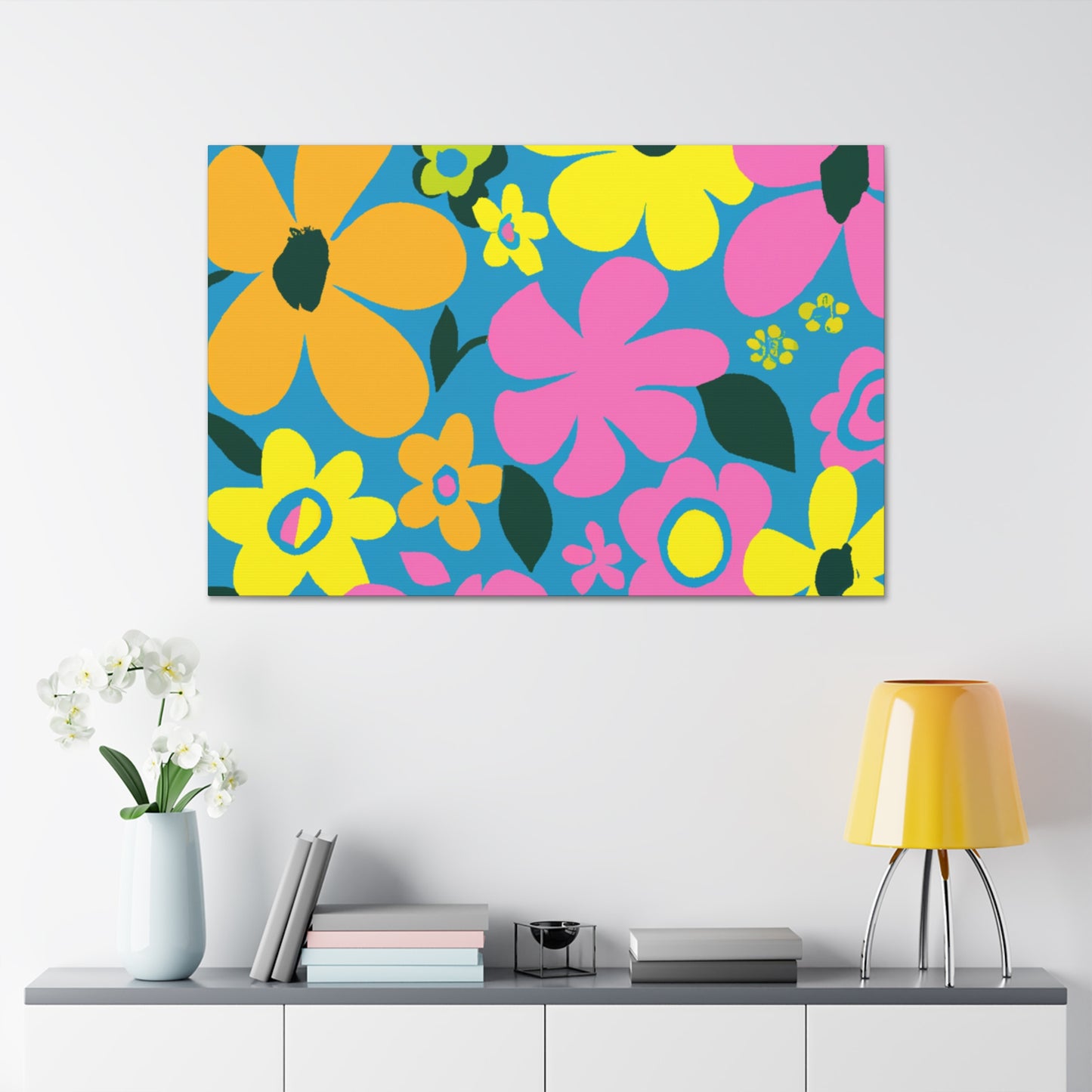 Honeydew - Floral - Canvas