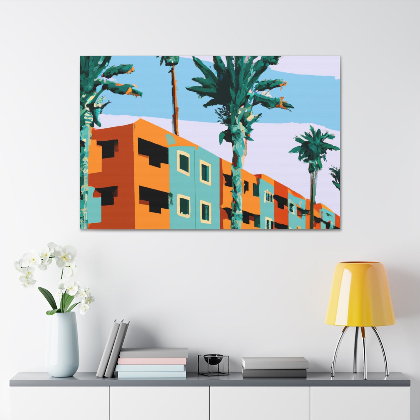 Parched Palette - Architectural - Canvas