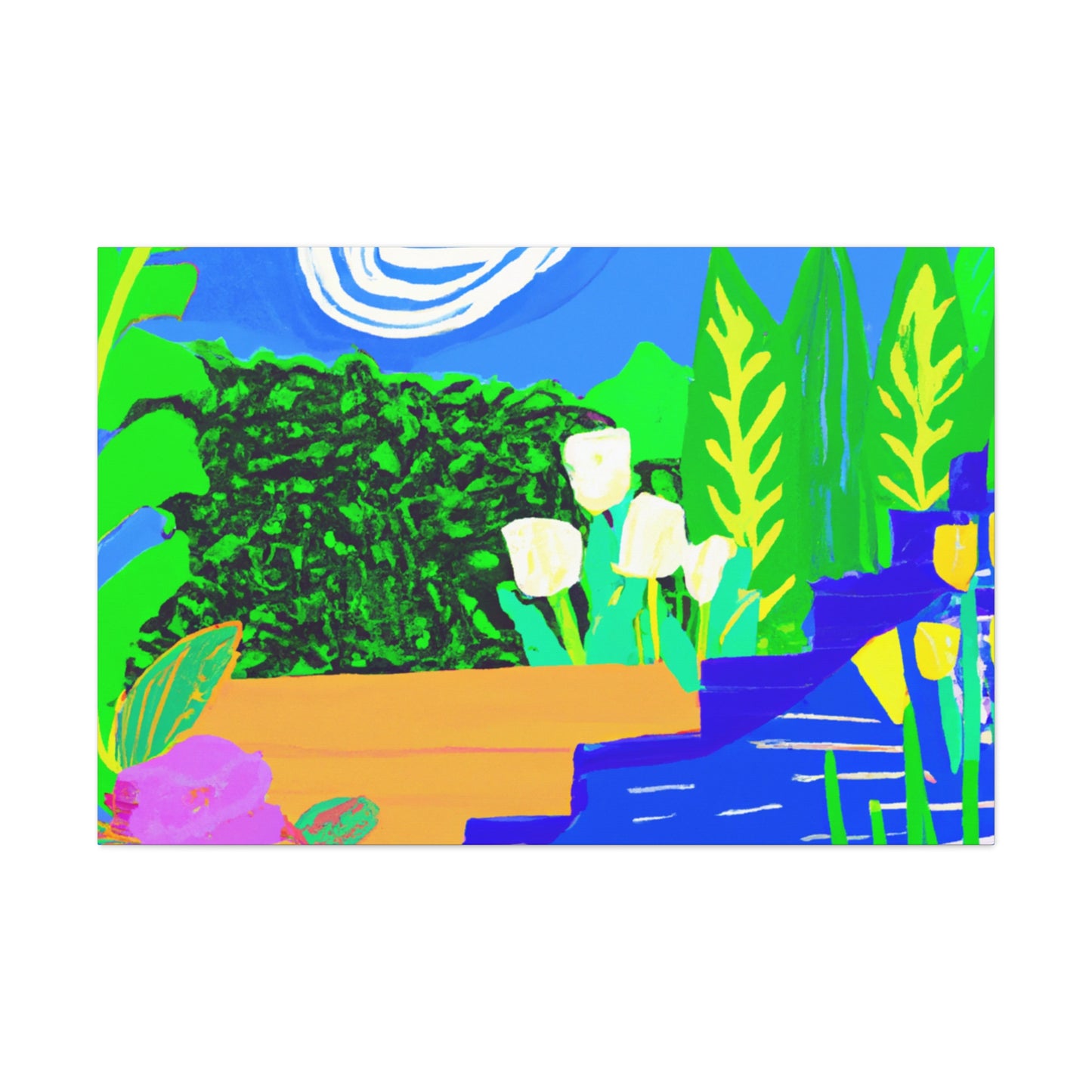 Garden Paradise - Landscape - Canvas