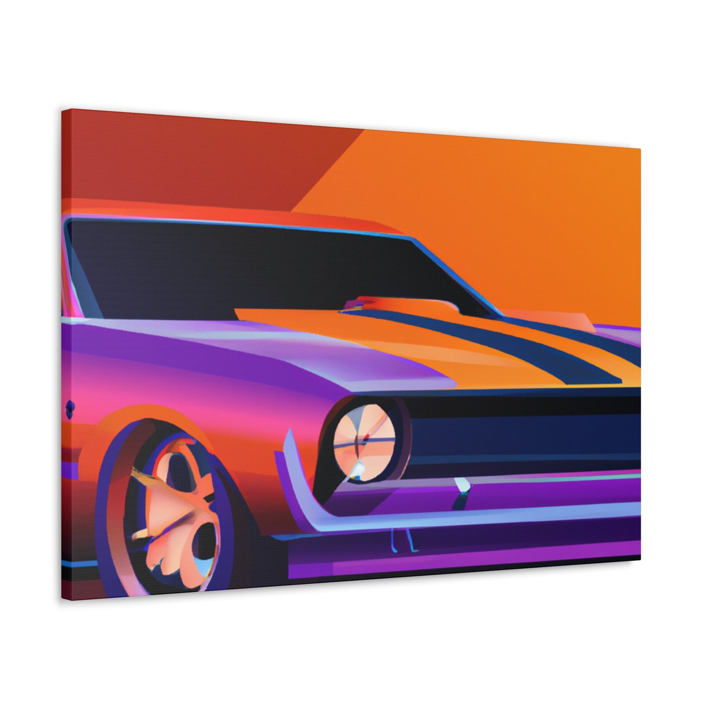 Chopper Rebel - Automobile. - Canvas
