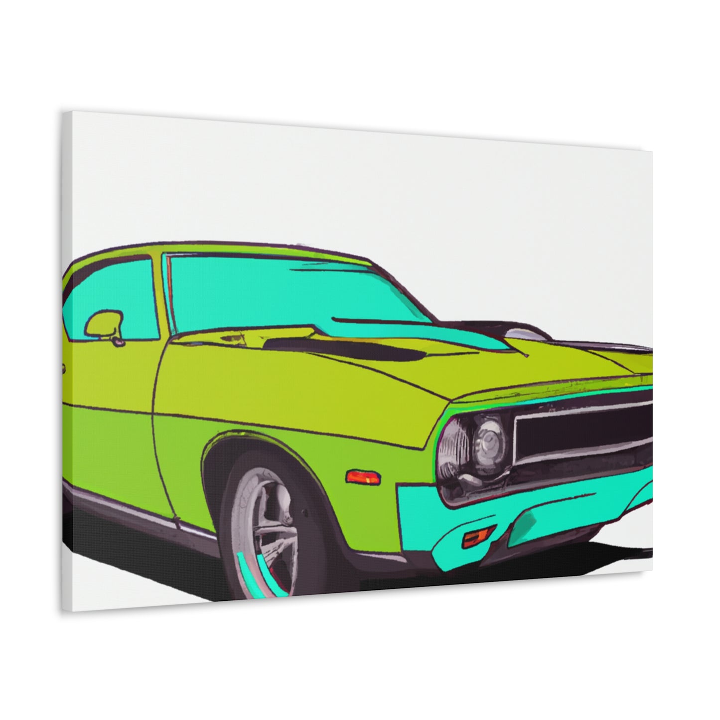 Blastin' Bomber - Automobile - Canvas