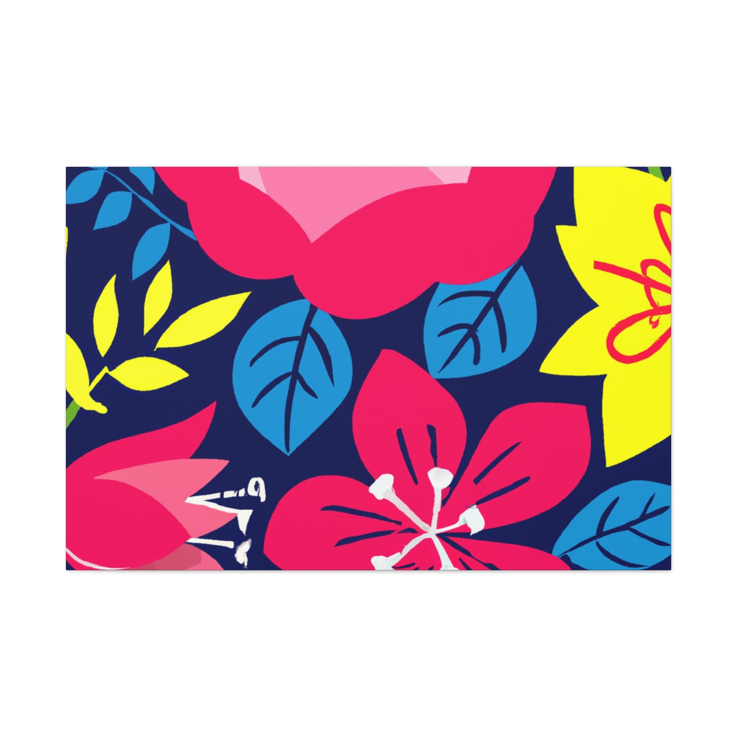 Blossomran - Floral - Canvas