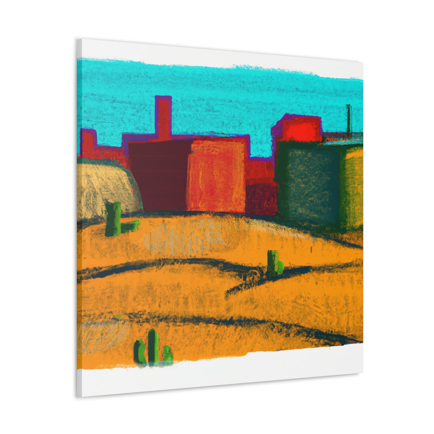 Desert Flame - Architectural - Canvas