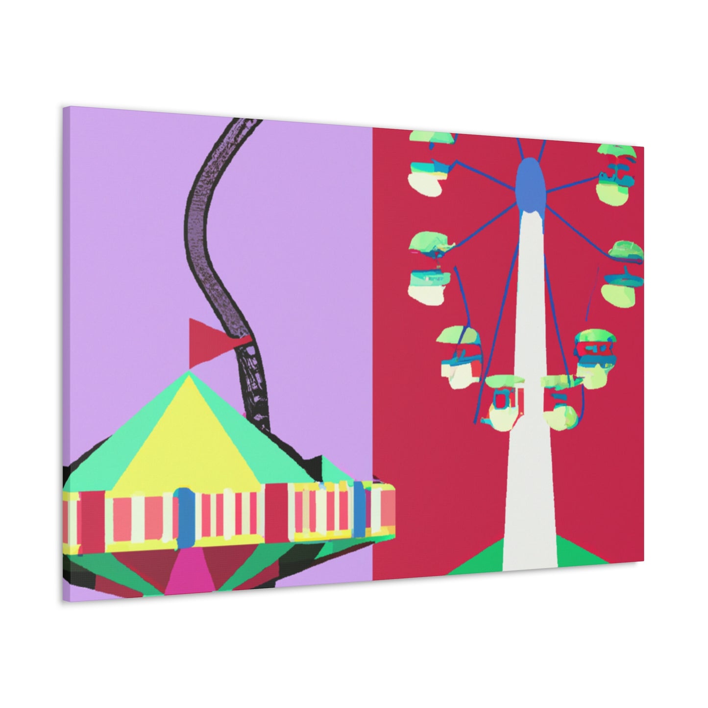 Fantasialand- Amusement - Canvas