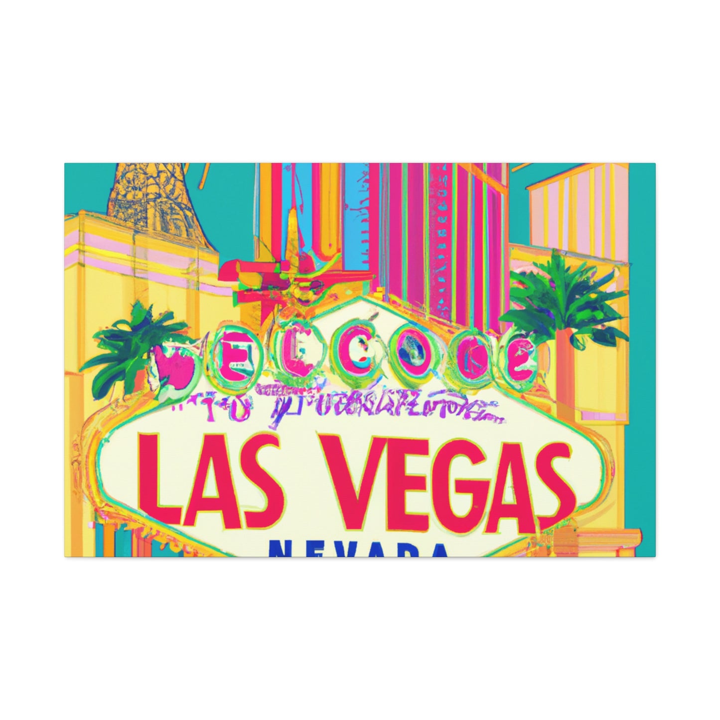 Viva La Vegas - Destination Vegas - Canvas