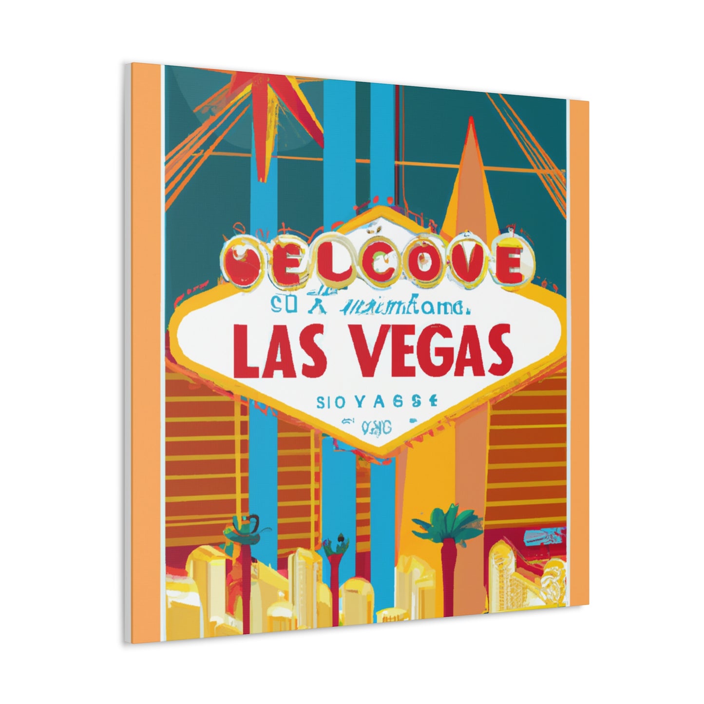 Viva La Vegas - Destination Vegas - Canvas