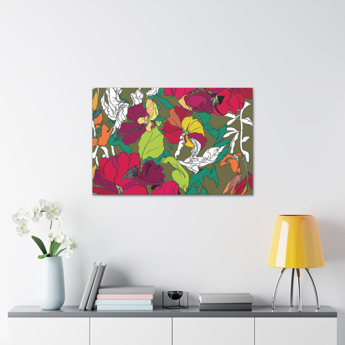 Vespera - Floral - Canvas