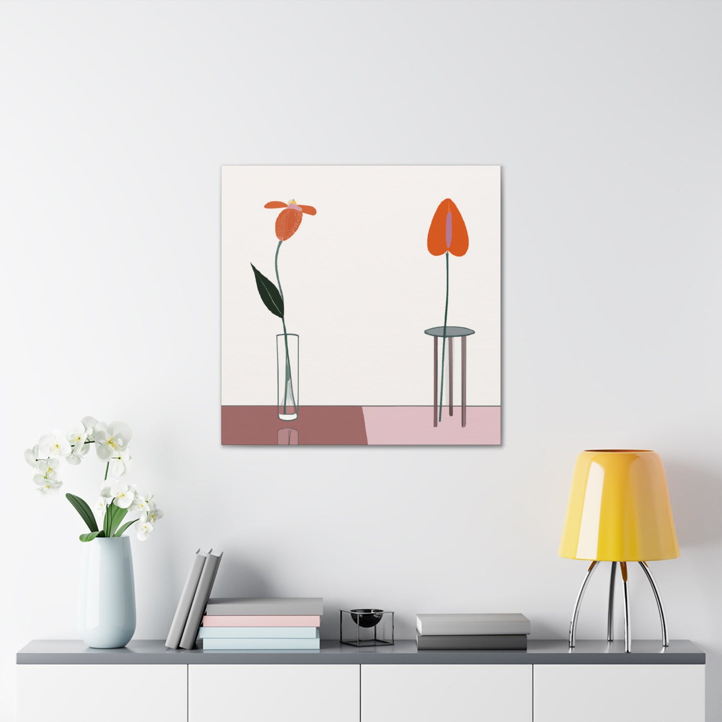 Sleek Simplicity - Minimalism - Canvas