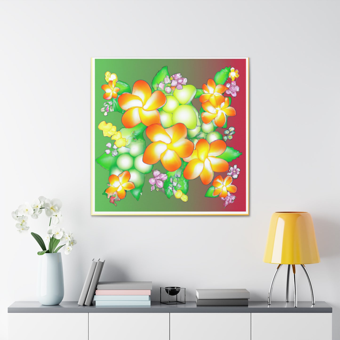 Blushbells- Floral - Canvas