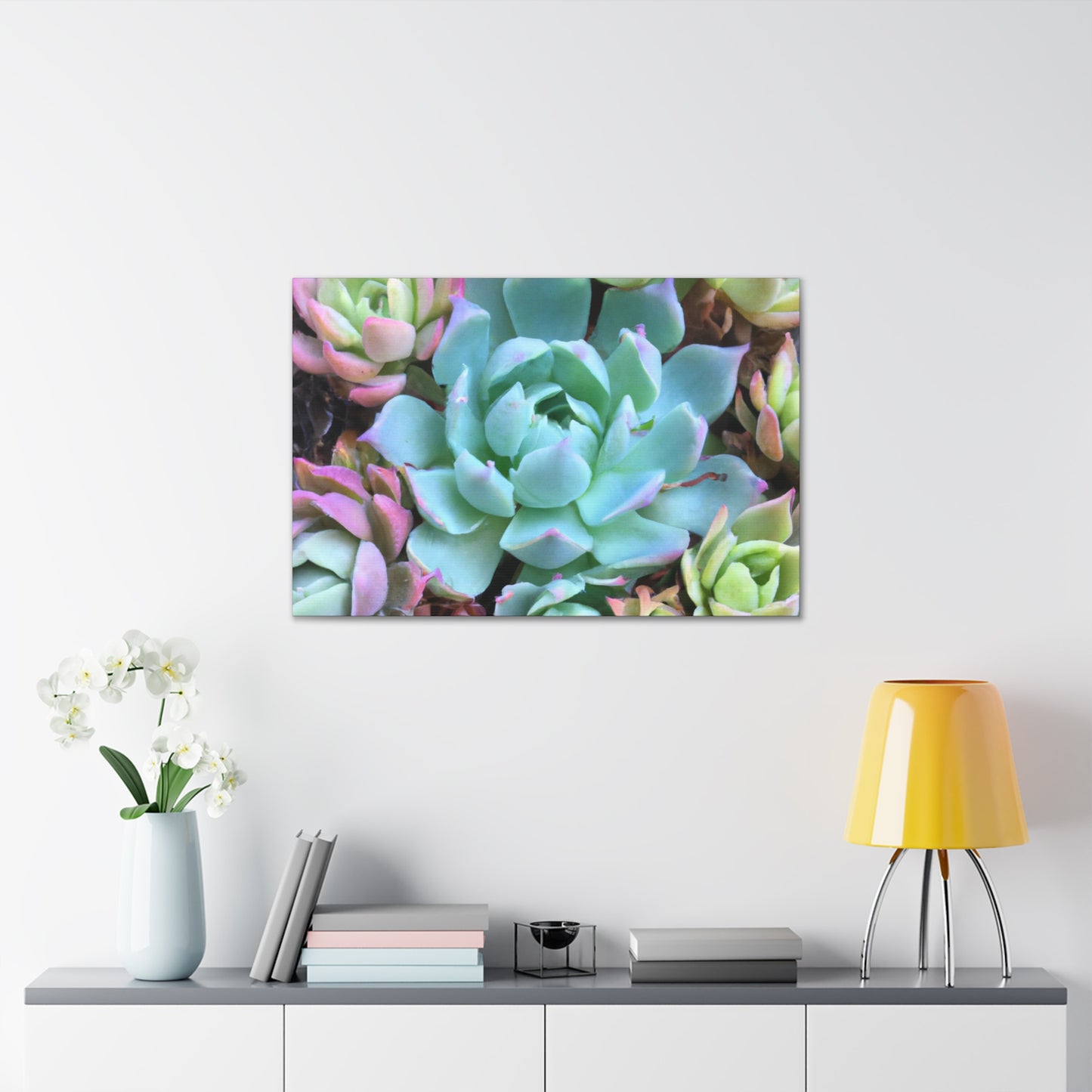 "Garden of Abundance" - Canvas - Succulent