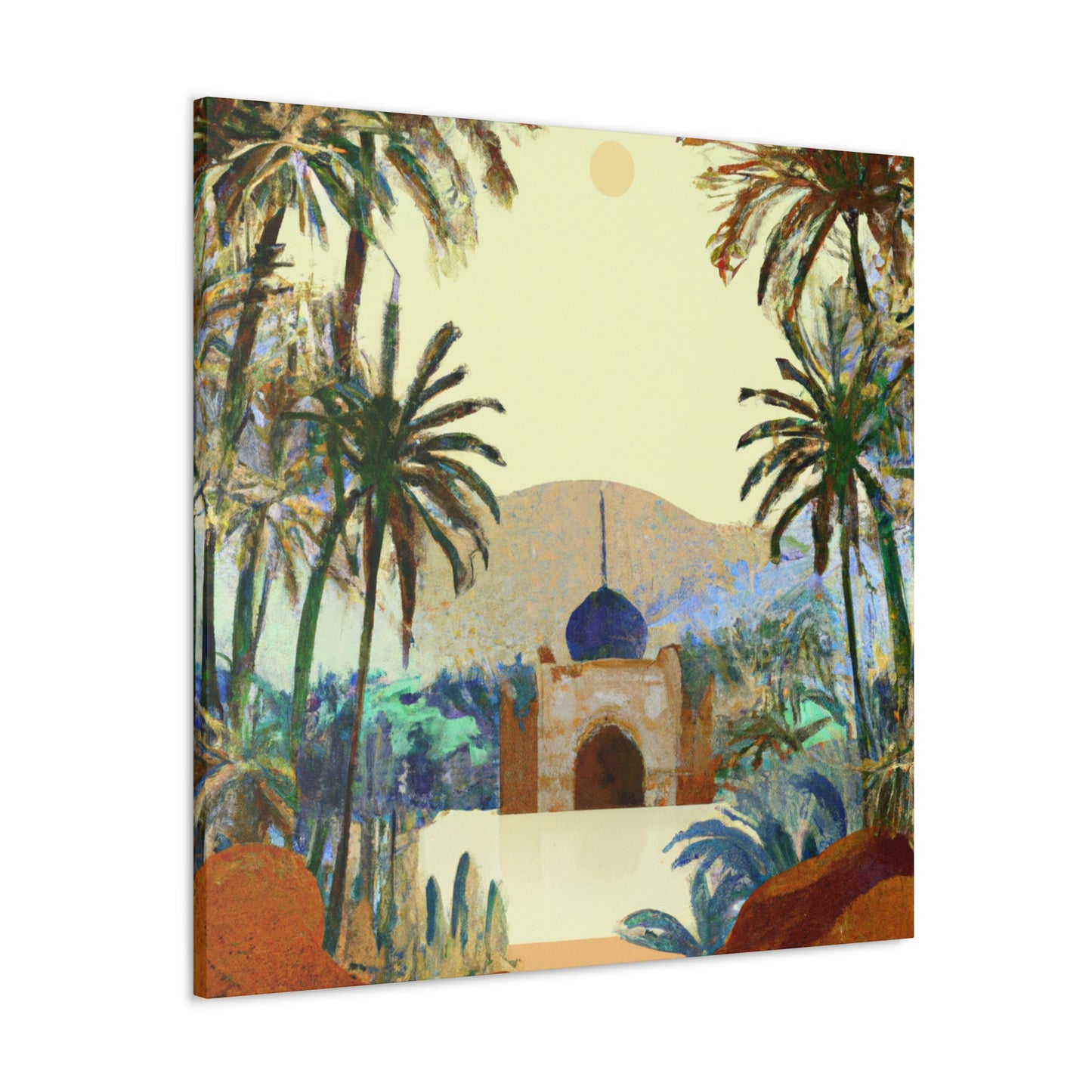 Bahai Palace - Destination India - Canvas