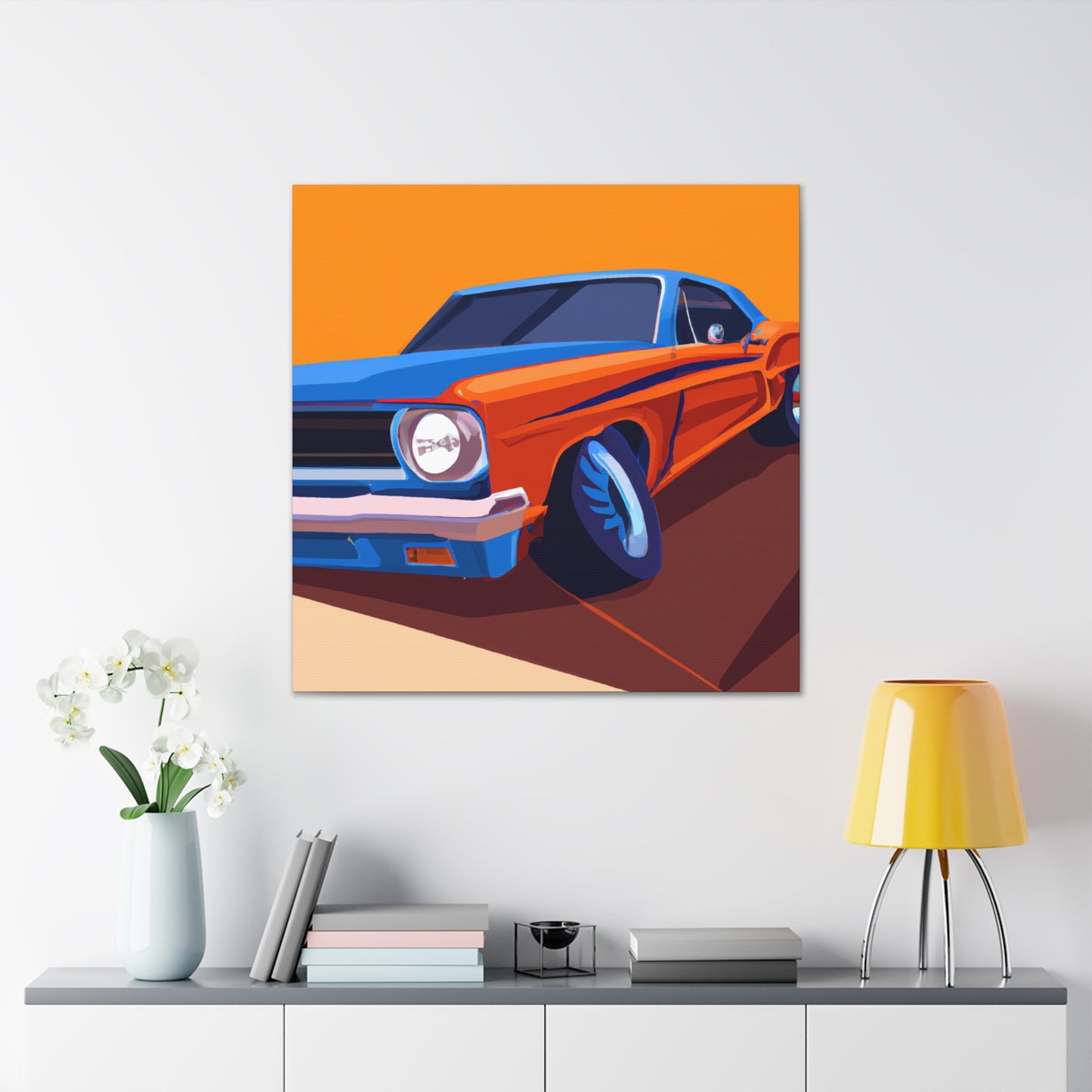 Roaring Rocket - Automobile - Canvas