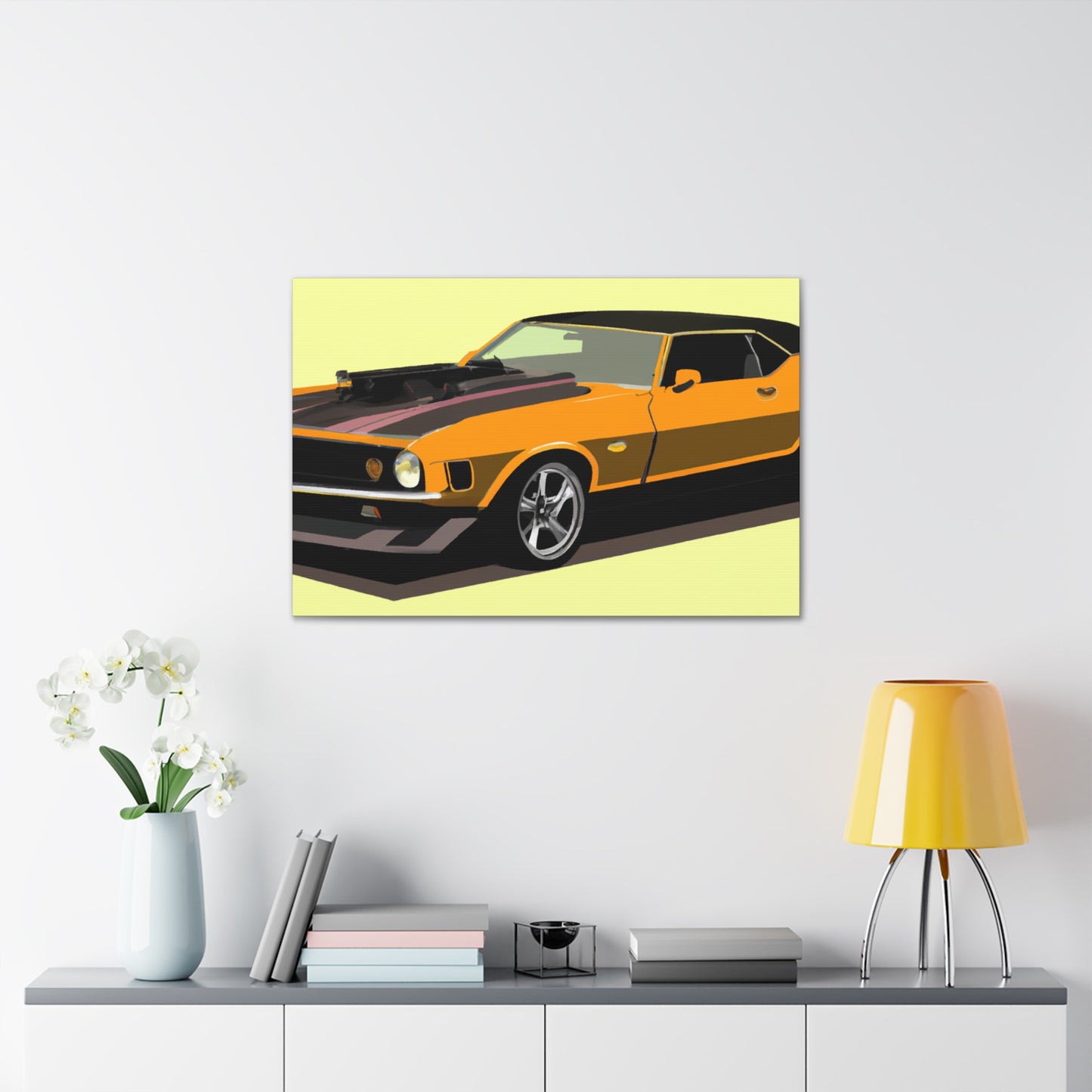 Smokin' Ruby - Automobile - Canvas