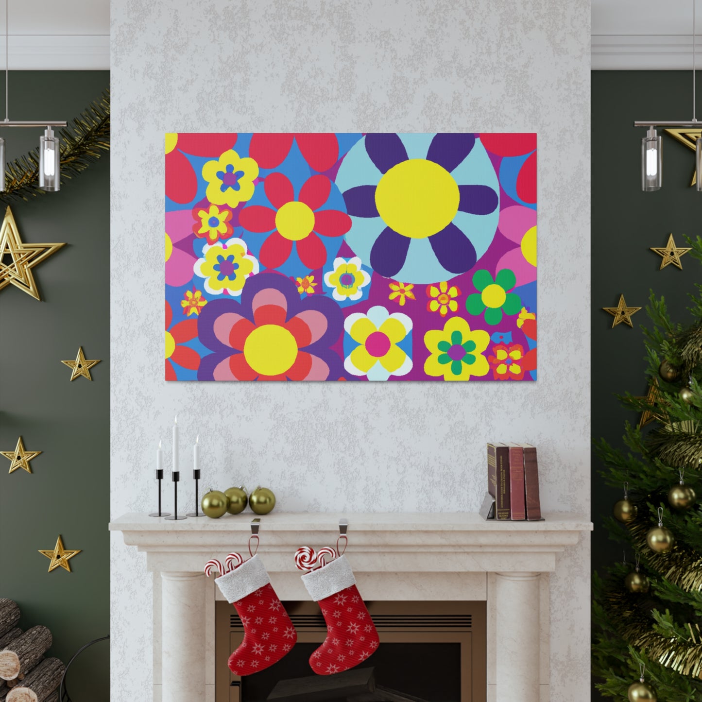 Petal-Powered: The Miracle of Pollination - Floral Canvas