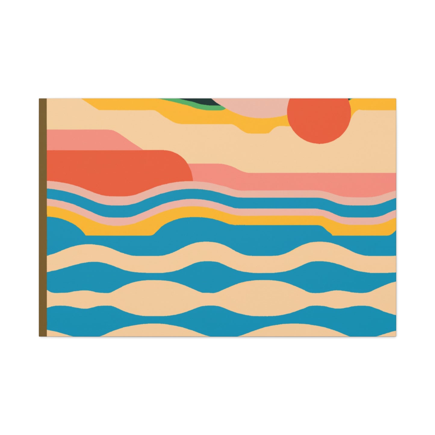 Cool Me Off - Midcentury Canvas