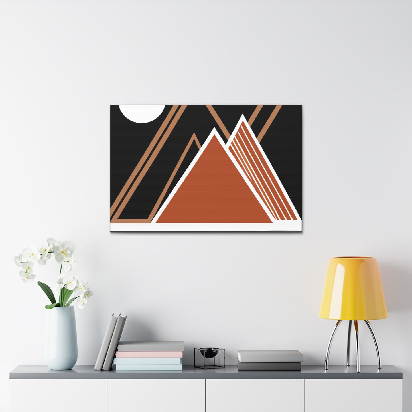 In Flight- Midcentury - Canvas