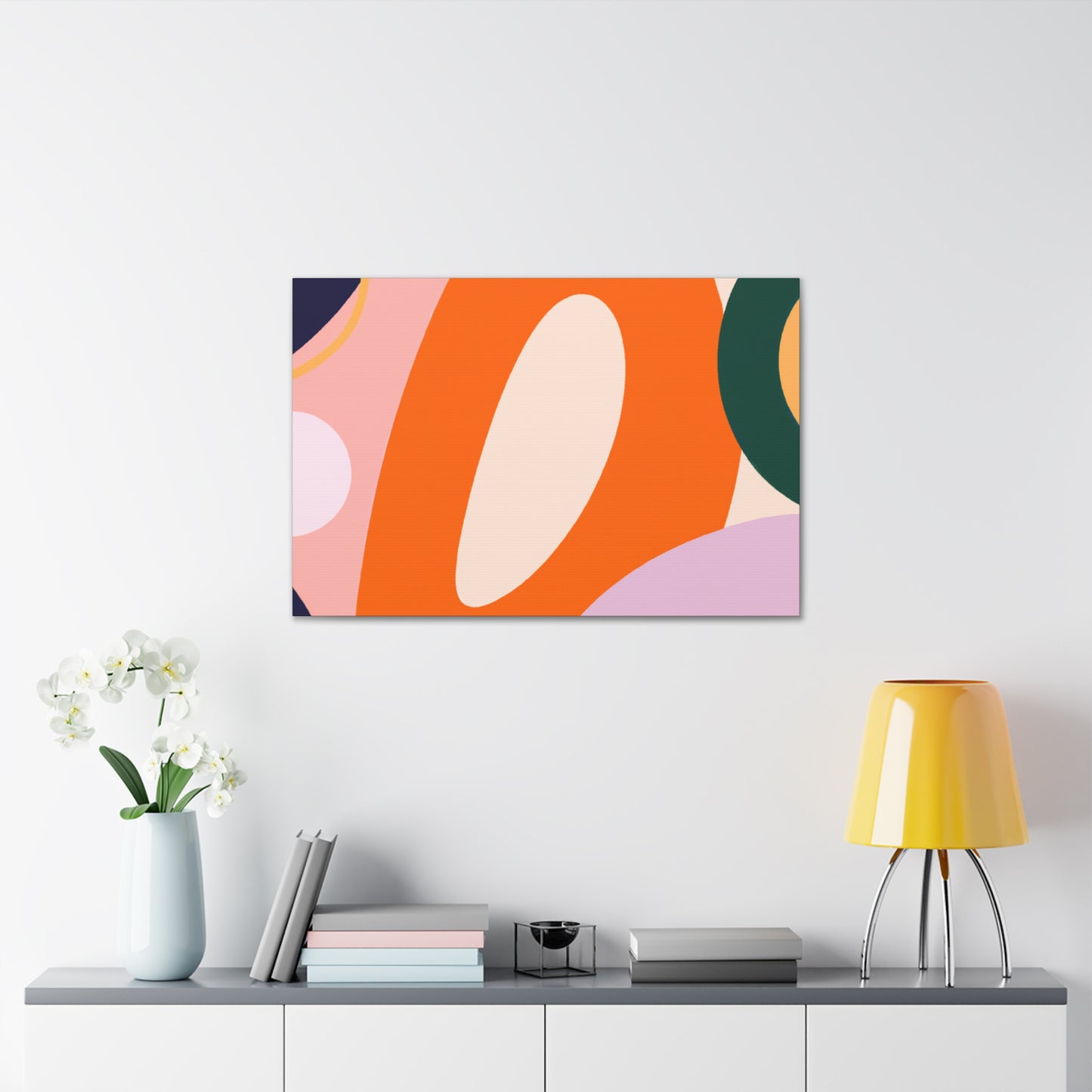 Retro-Radiance- Midcentury - Canvas