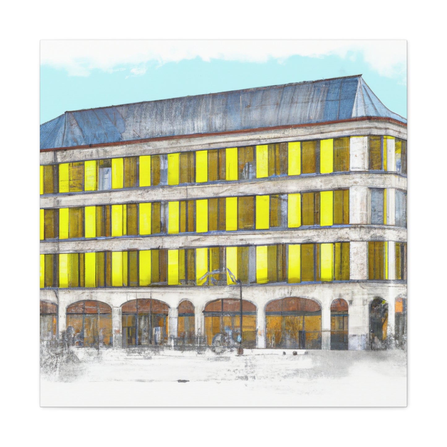 Darethea de la Cruz - Architectural Canvas