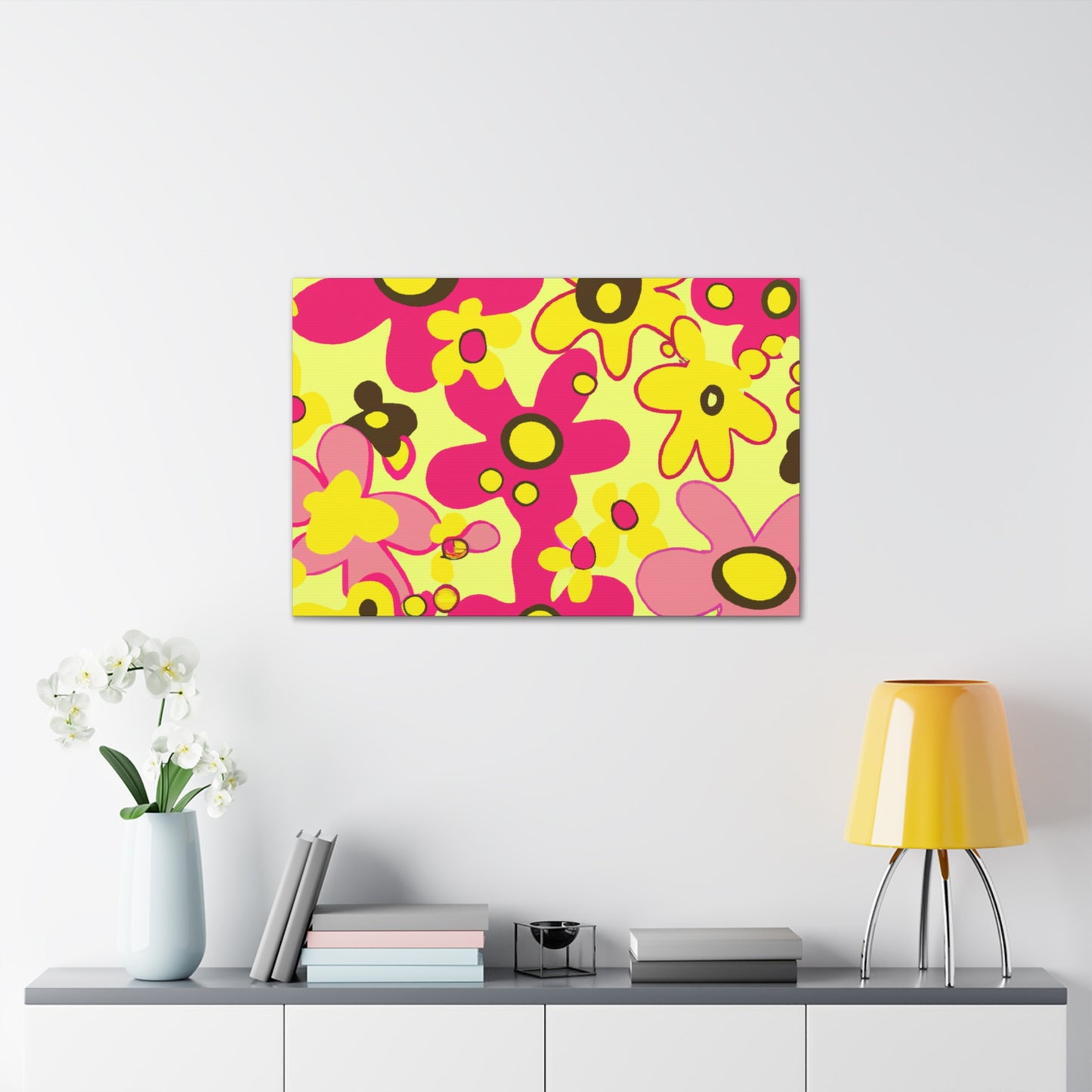 Perfusion - Floral - Canvas