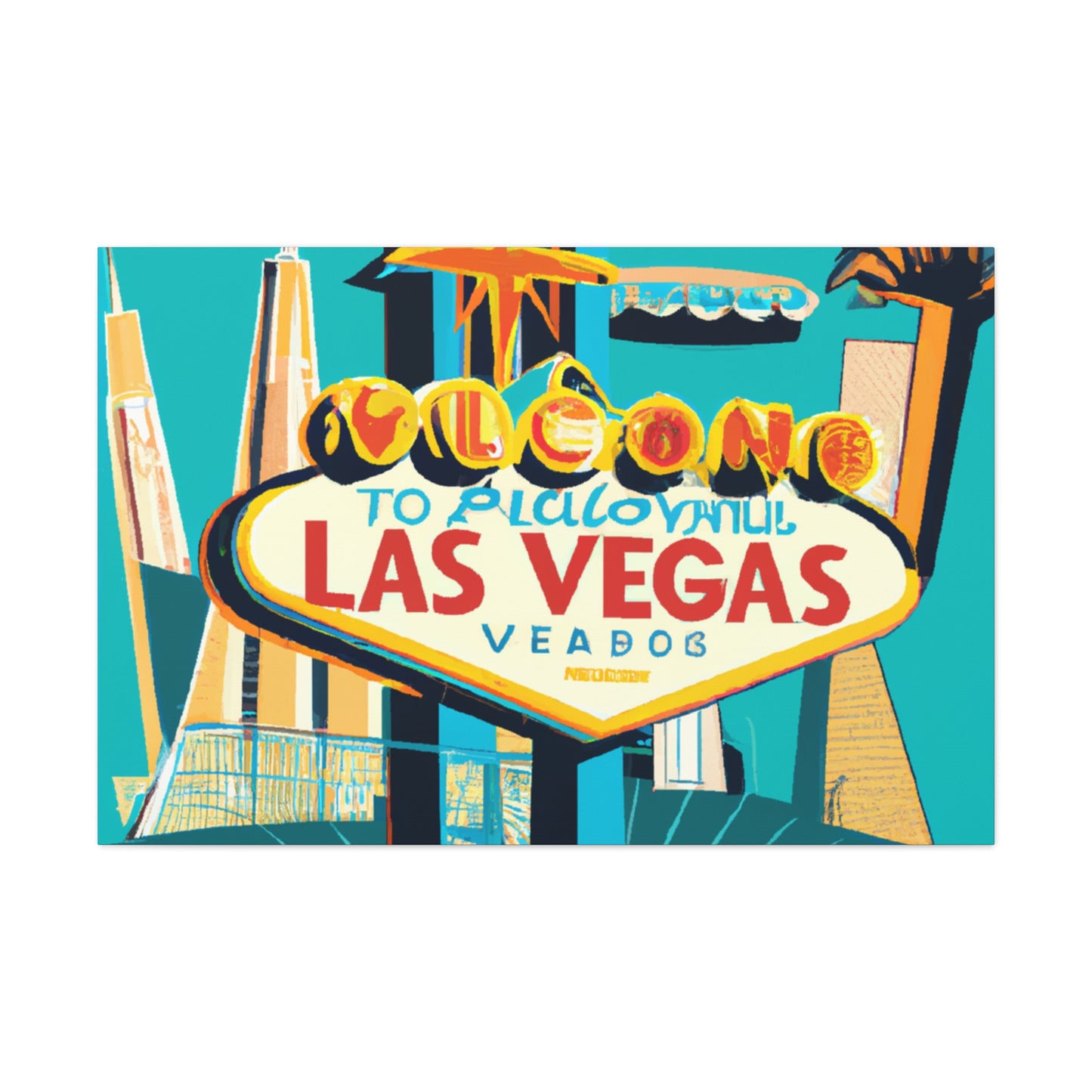 Viva Las Vegas - Destination Vegas - Canvas