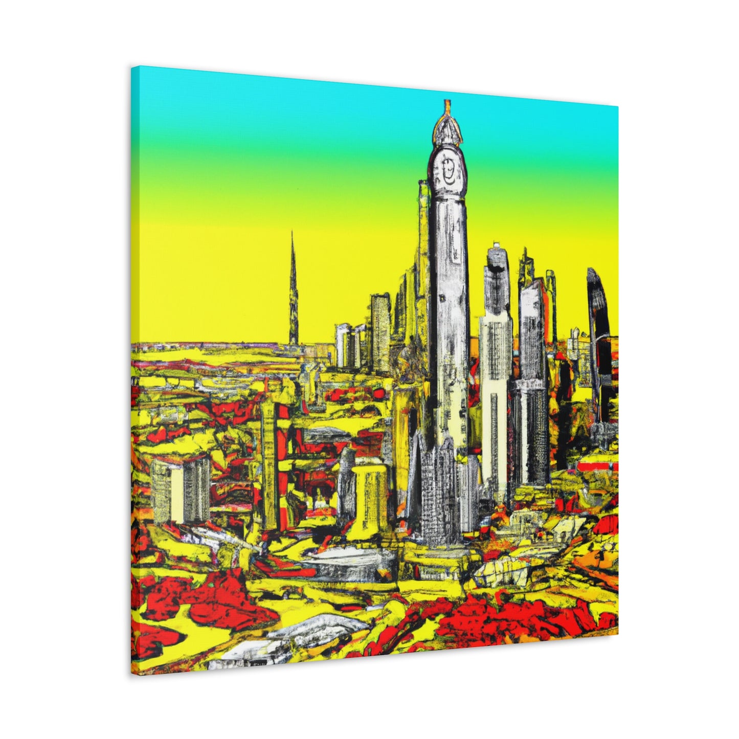 Sal Strife - Middle East - Canvas