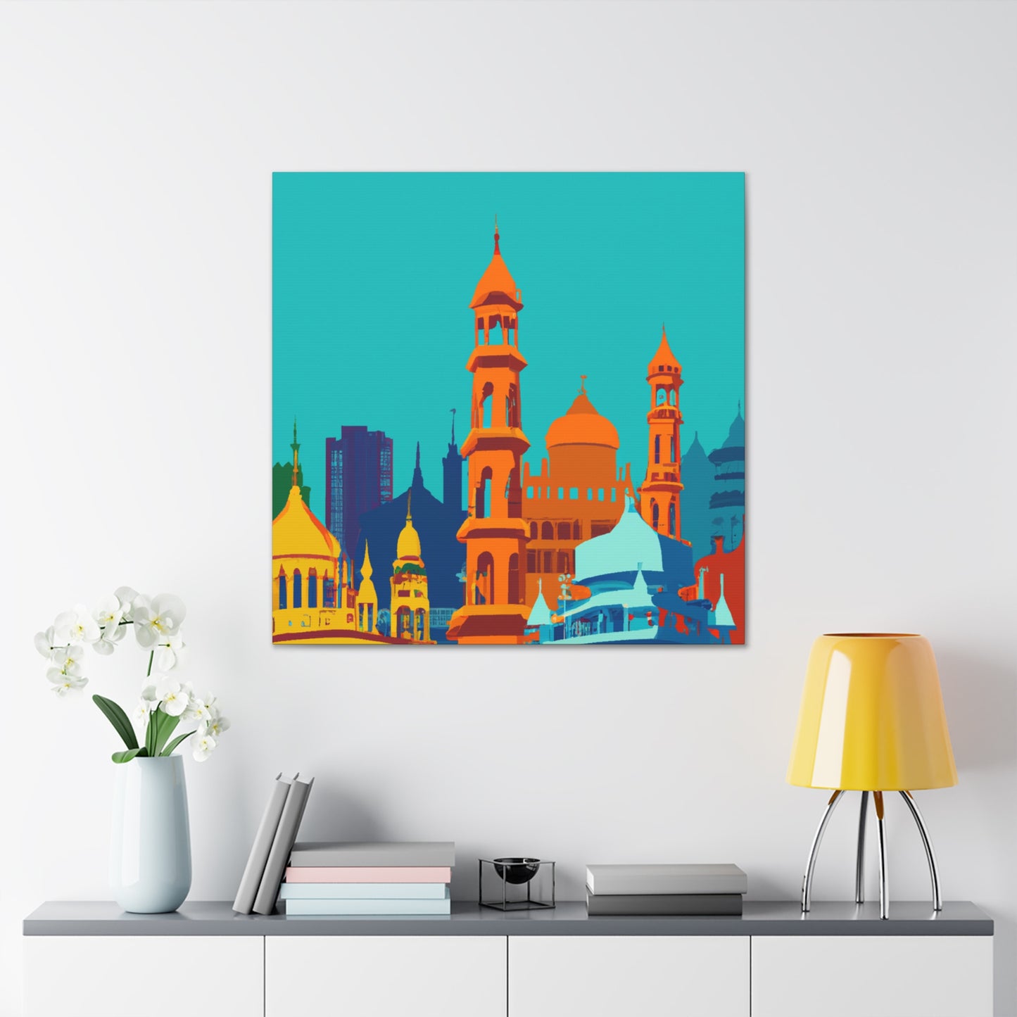 Exotic Vibrancy - Destination India - Canvas
