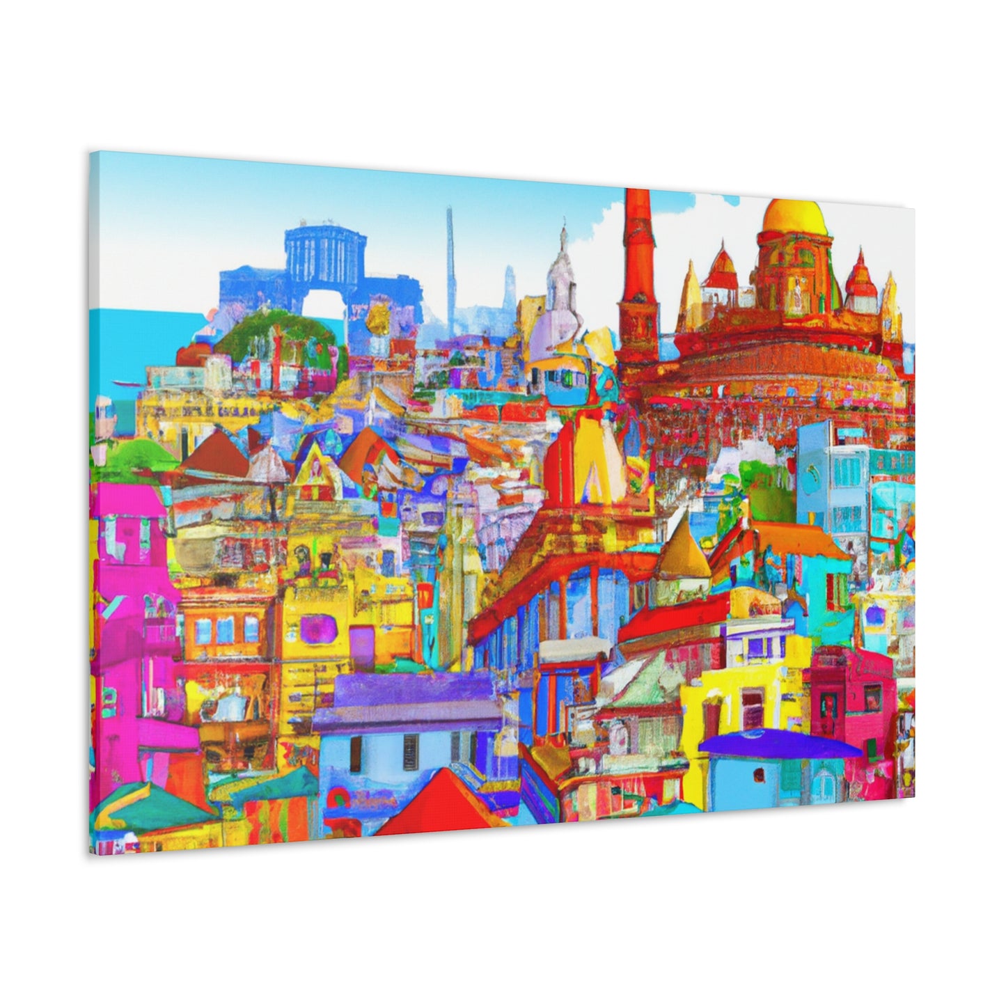 Tajmahal - Destination India - Canvas
