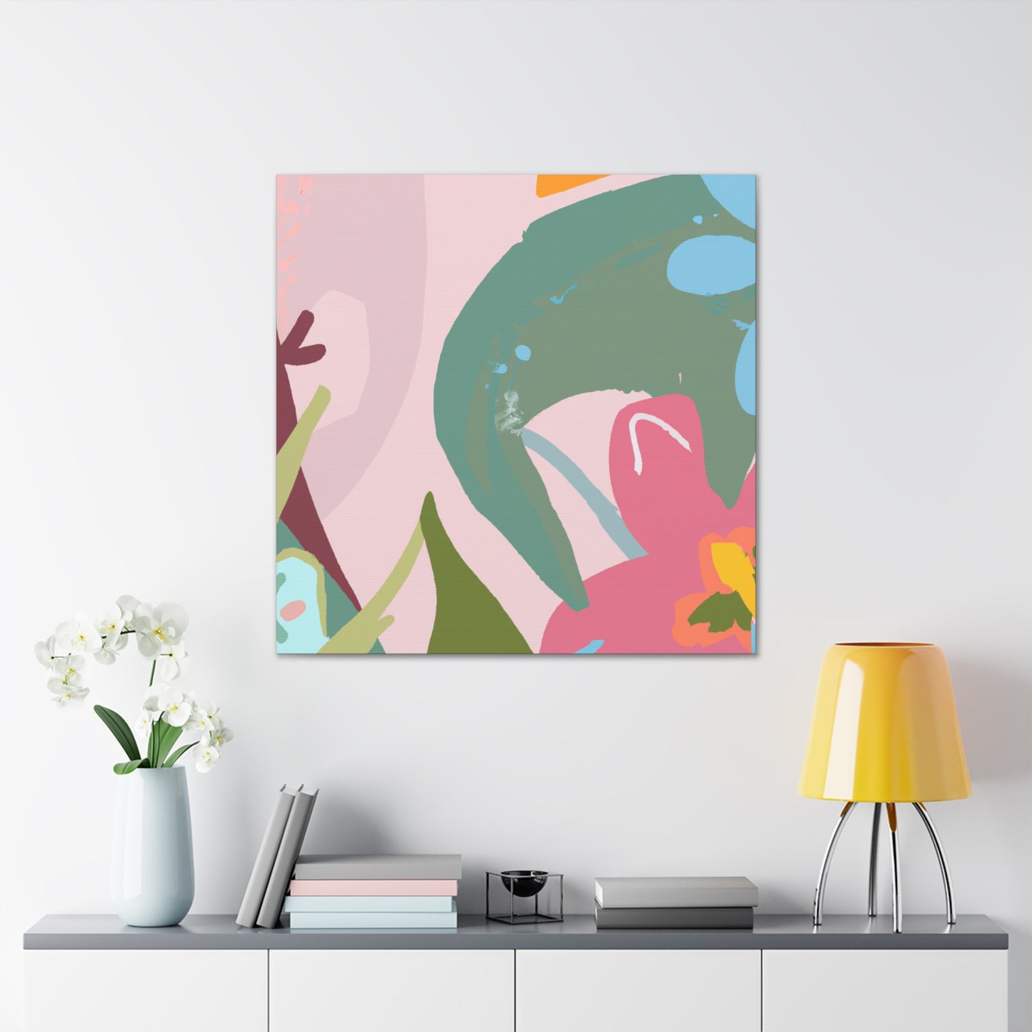 Roselle - Floral - Canvas
