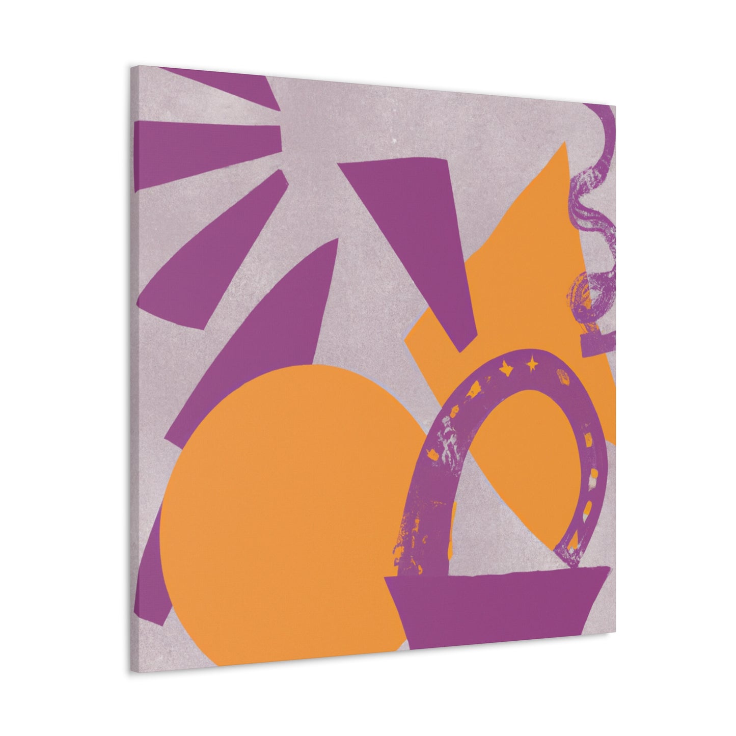 Mountain Viewport- Midcentury - Canvas