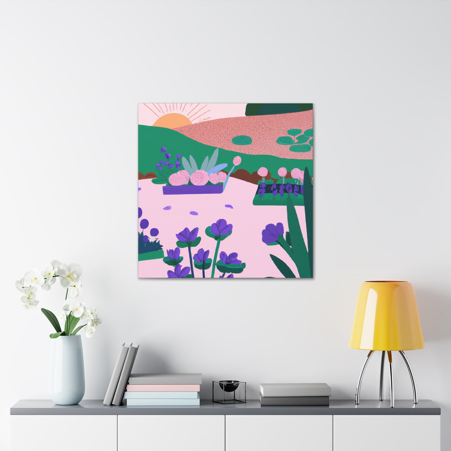 Tranquilty Oasis- Landscape - Canvas