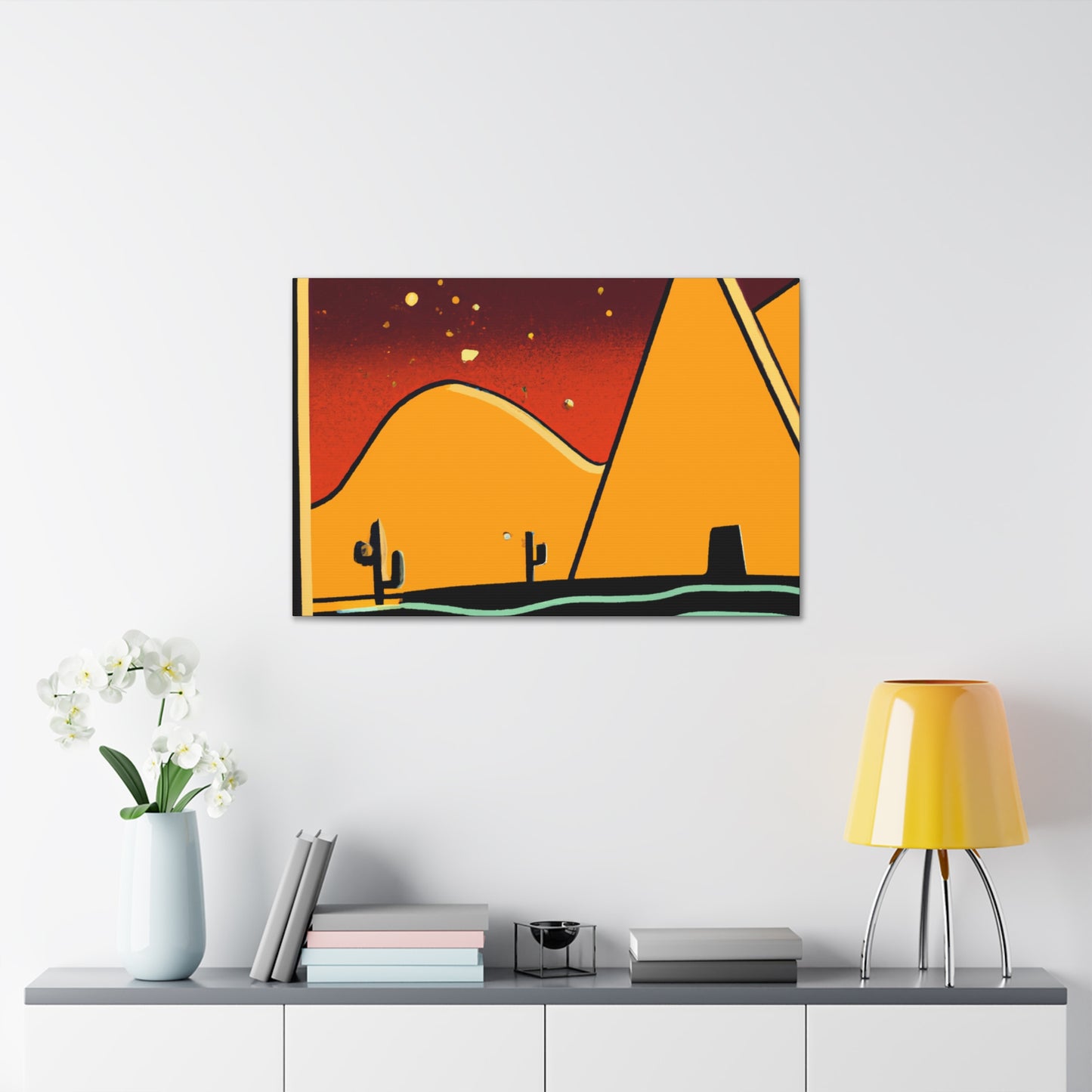 Fantastic Forest - Midcentury - Canvas