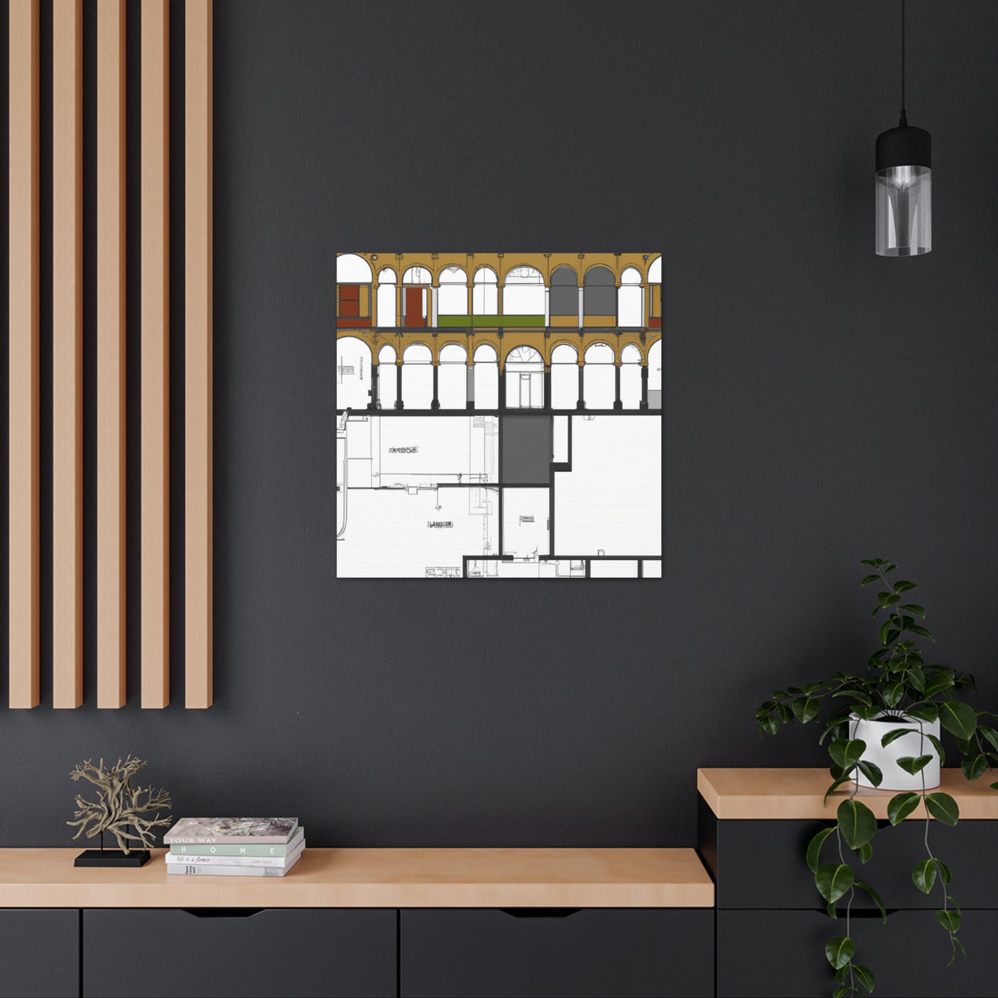 Ludmila Vaillant - Canvas - Architectural
