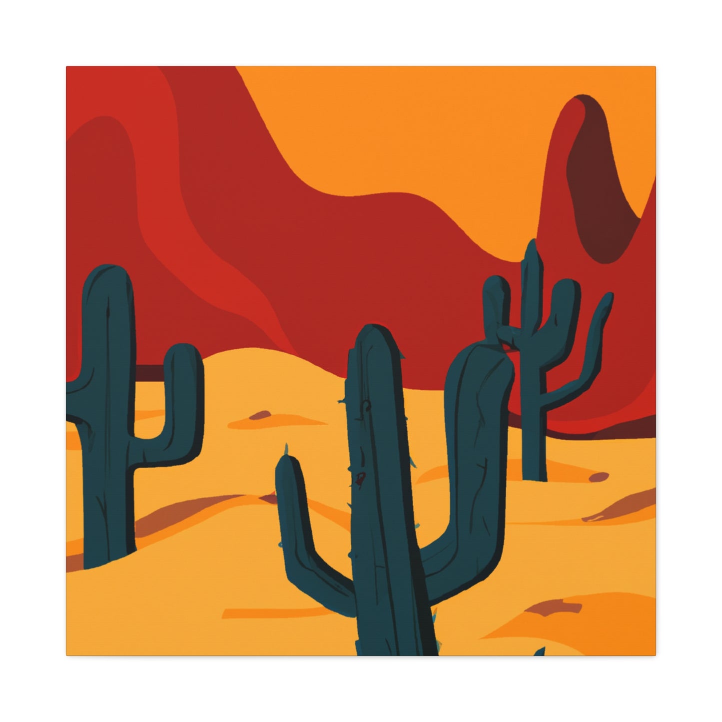 Desert Pearl - Vintage Contemporary - Canvas