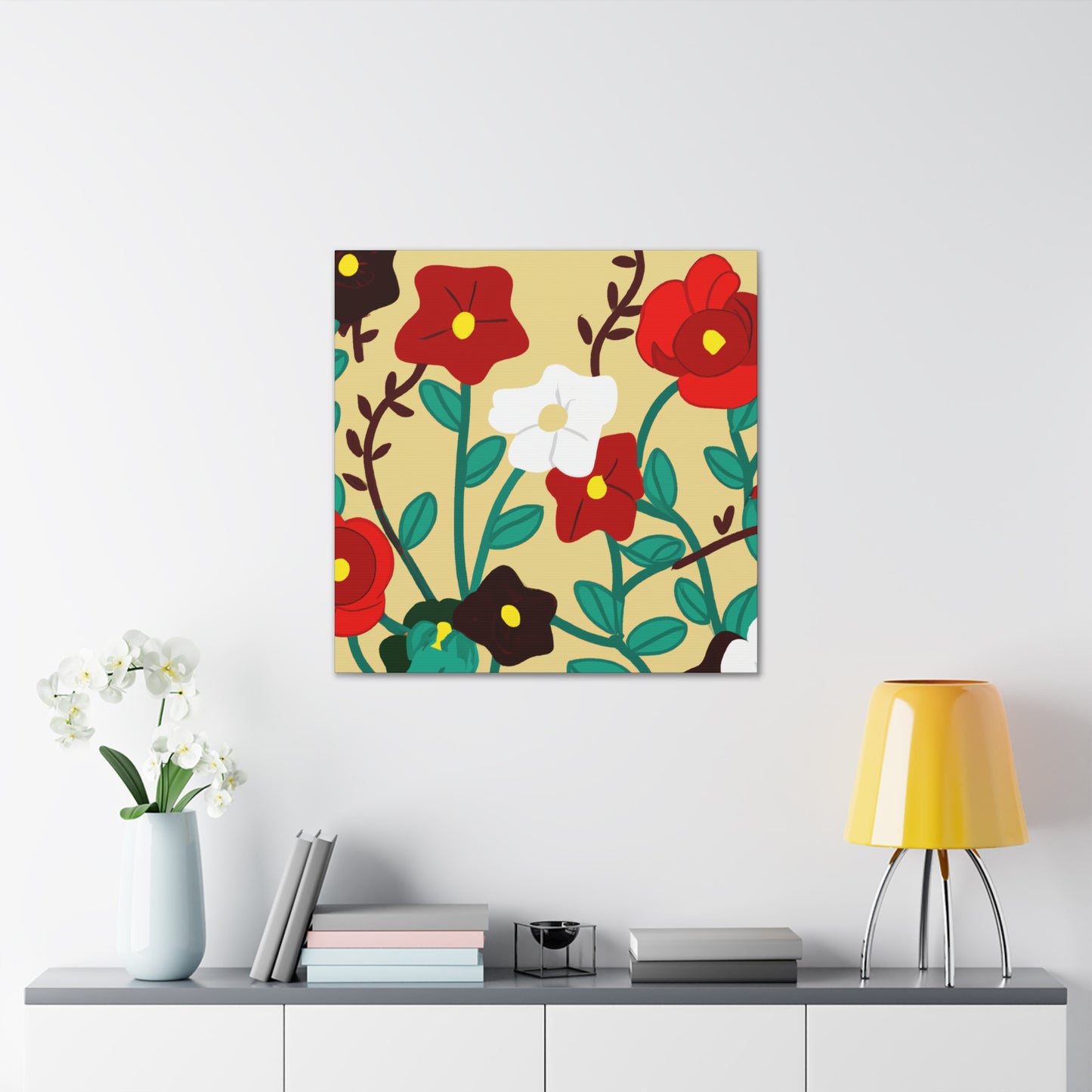 Rosebelle - Floral - Canvas