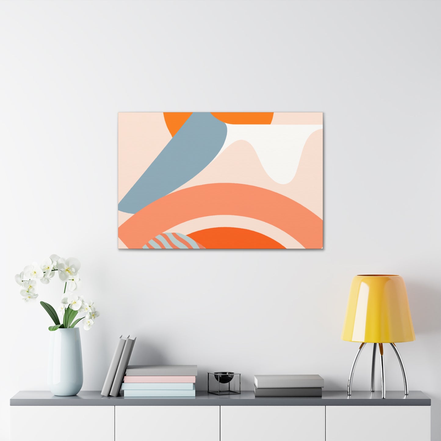 Mixed Geometries - Midcentury - Canvas