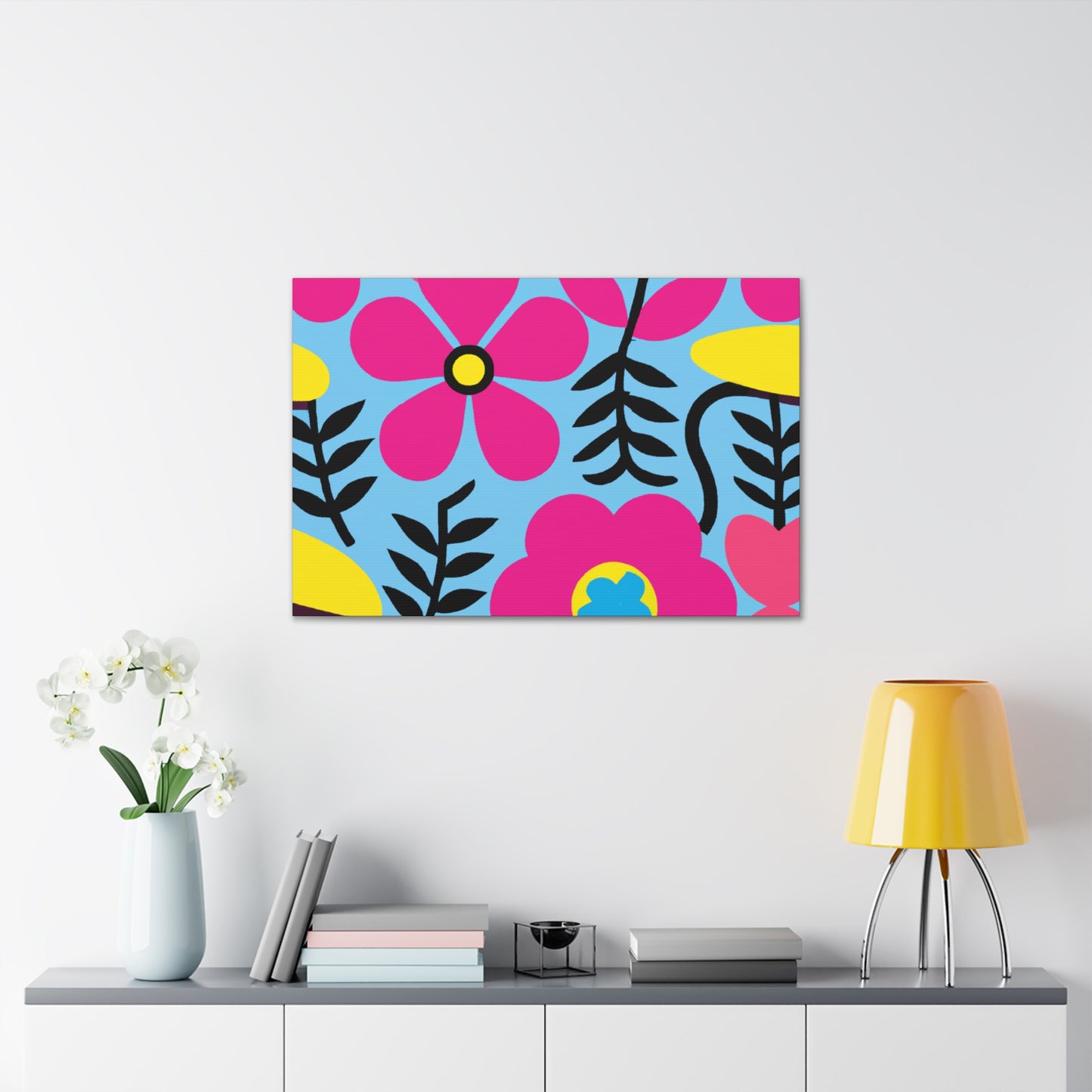 Blissful Burst - Floral - Canvas