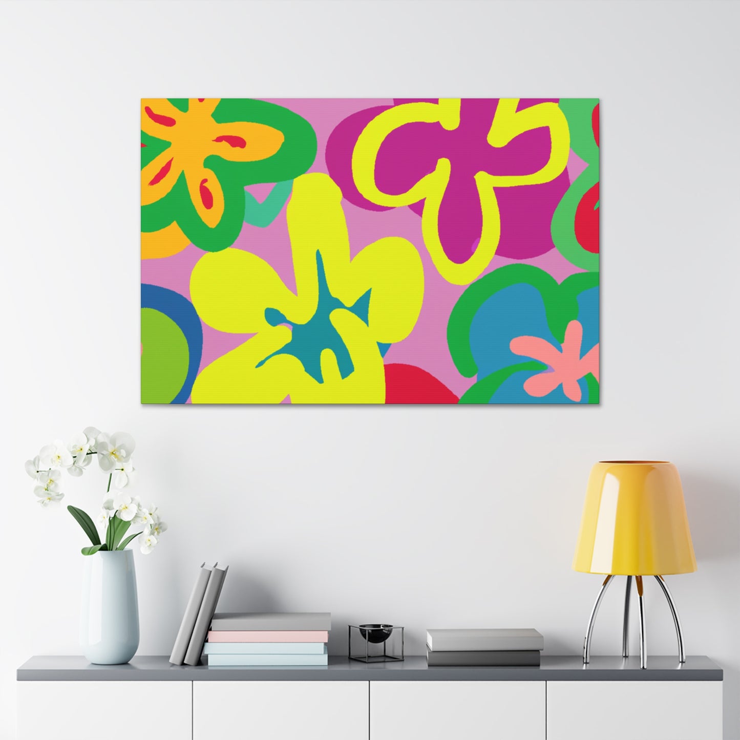 The Petal Perfume: A Fragrance of Floral Serendipity - Canvas