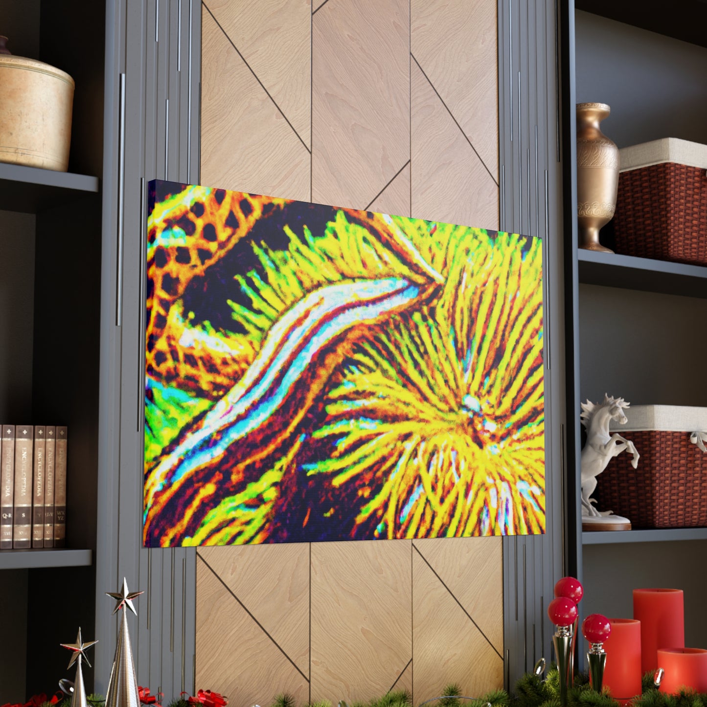 "Coastal Promenade" - Underwater Canvas