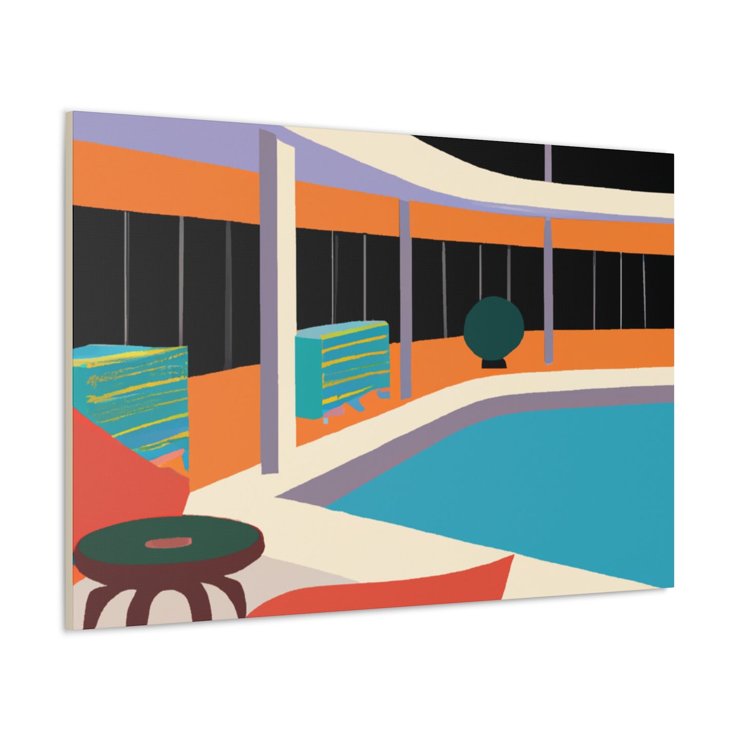 Abstract Allure- Midcentury - Canvas