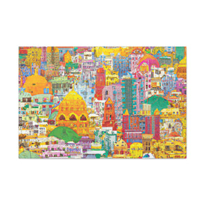 Vibrant Varanasi - Destination India - Canvas