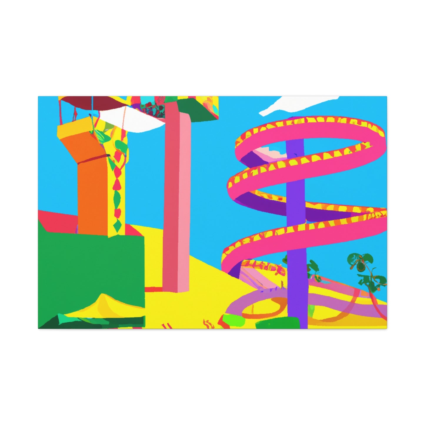 Wonderlandia - Amusement - Canvas