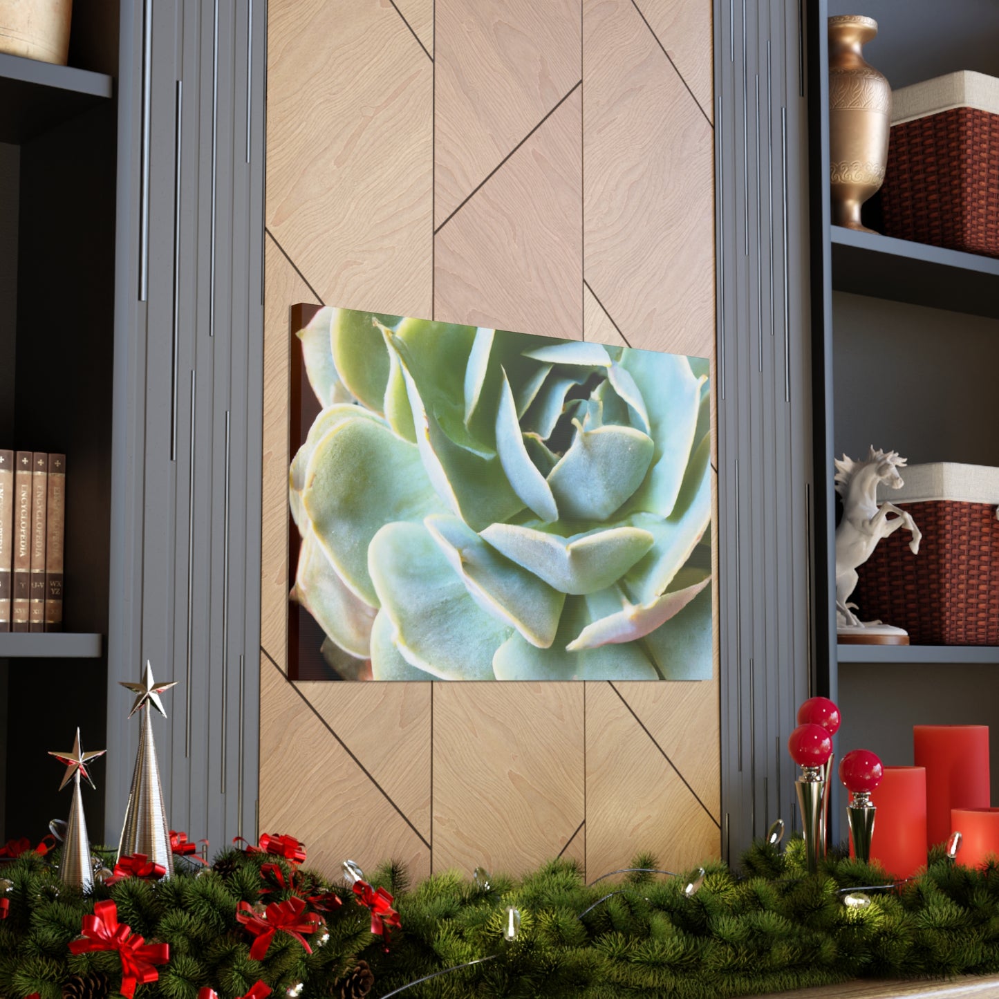 "Blooming Garden" - Canvas - Succulent