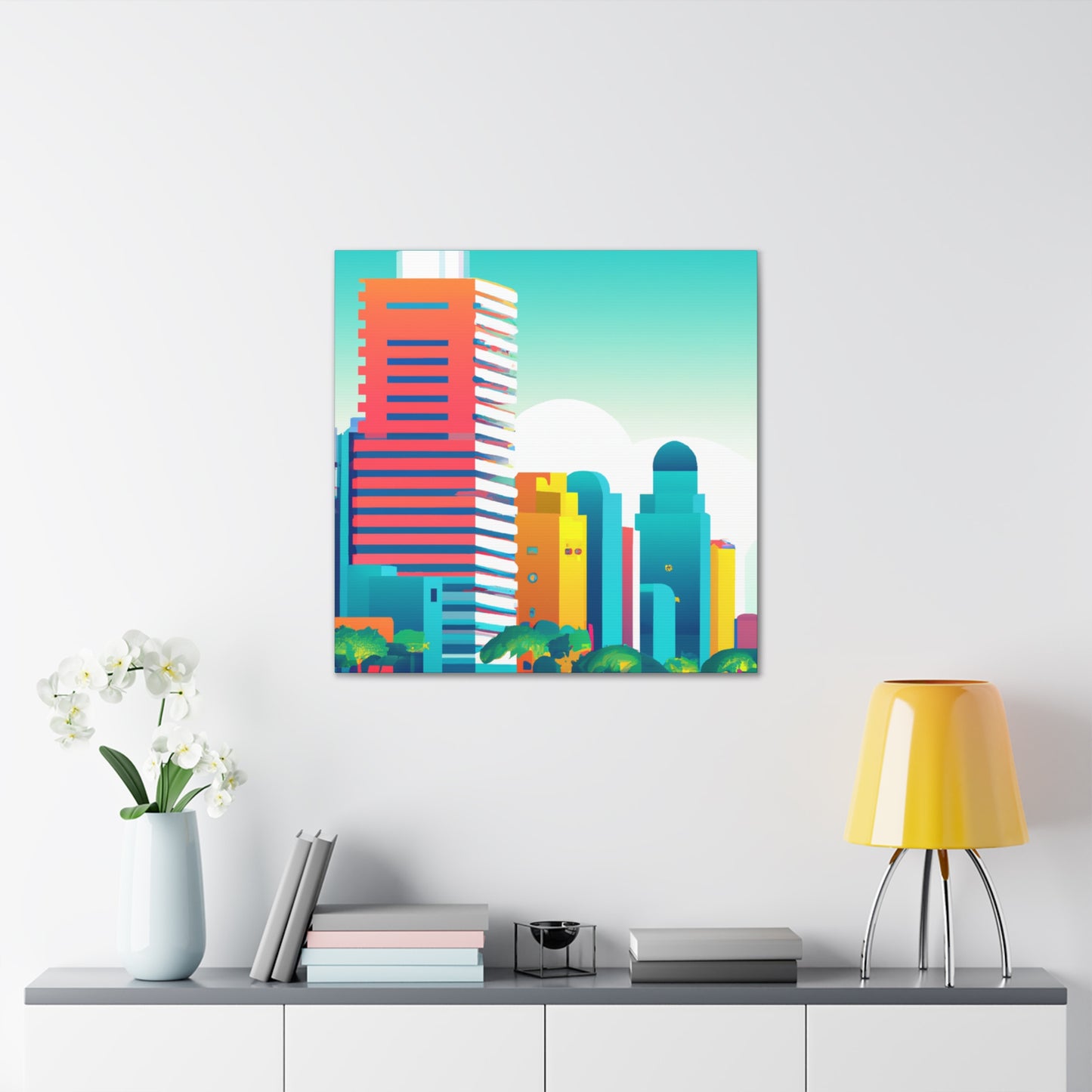Rainbow Jungle - South America - Canvas