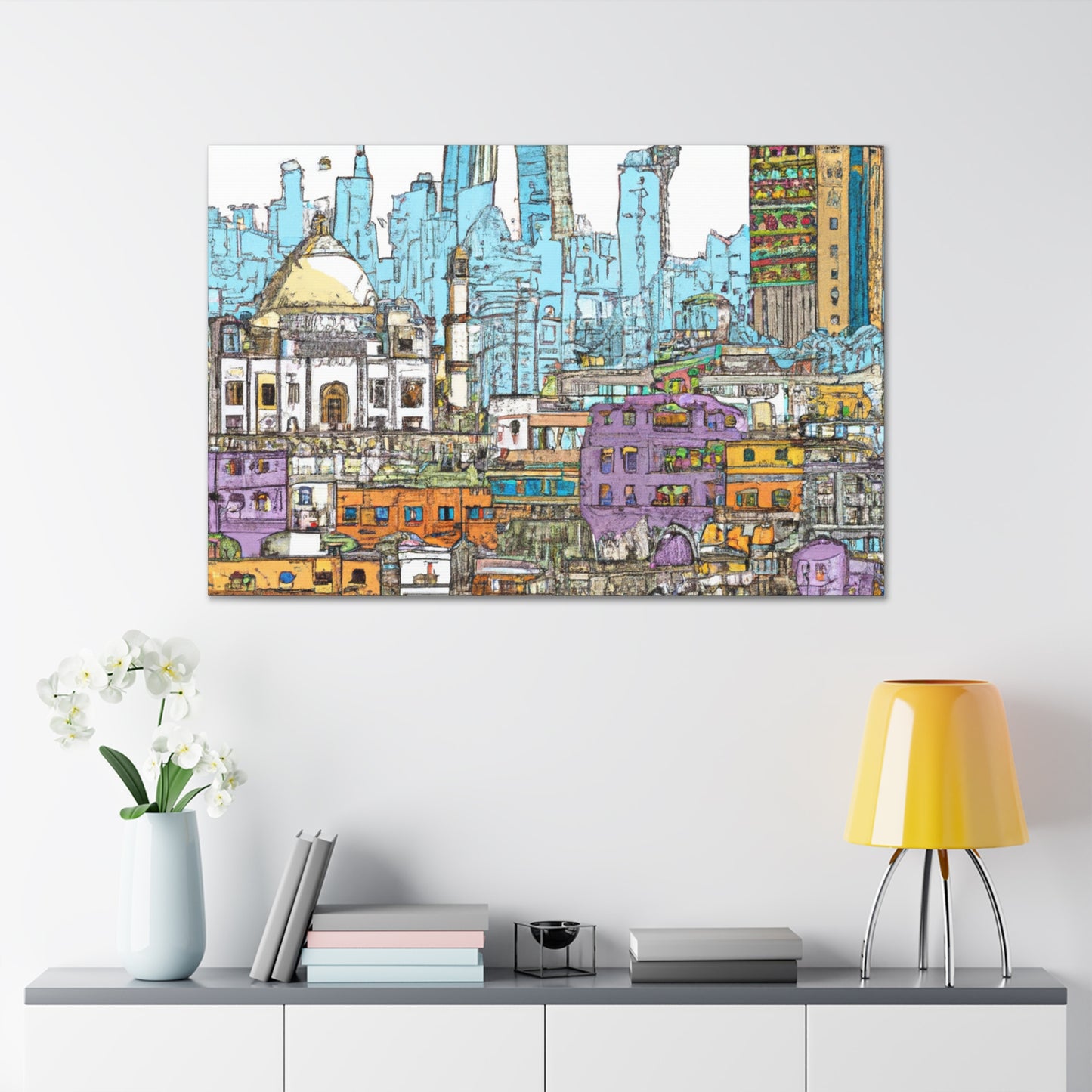 Majestic Maharajas - Destination India - Canvas