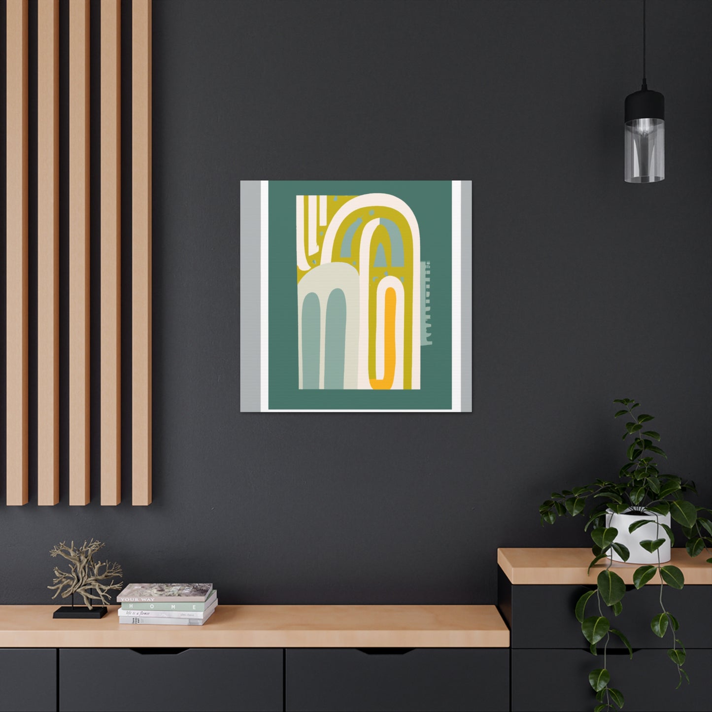 Brite! - Midcentury Canvas